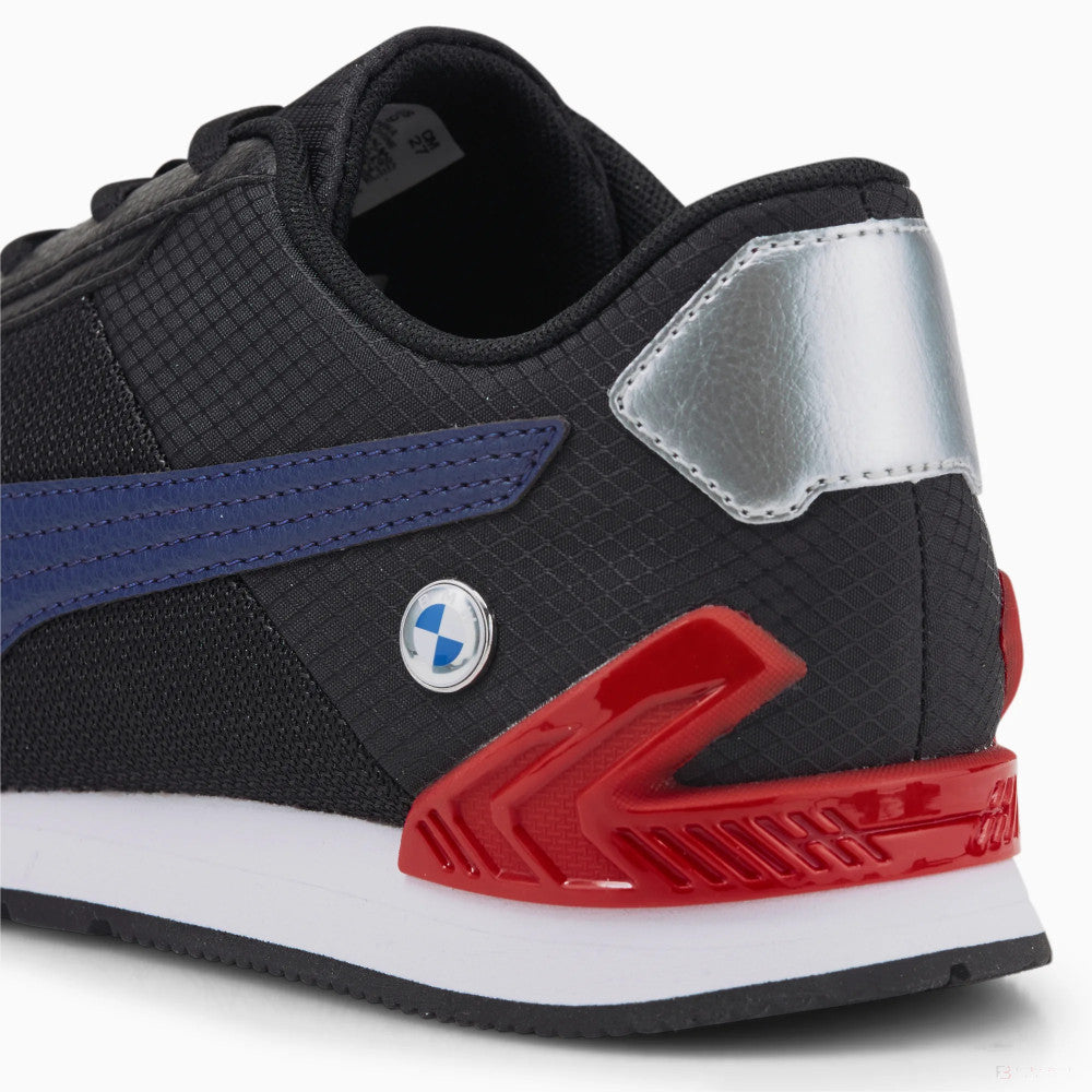 Pantofi, Puma BMW MMS Track Racer, 2022, Negru-Albastru - FansBRANDS®