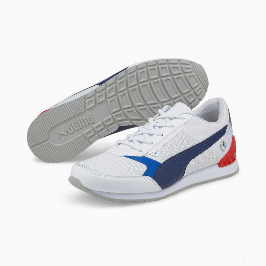 Pantofi, Puma BMW MMS Track Racer, 2022, Alb - FansBRANDS®