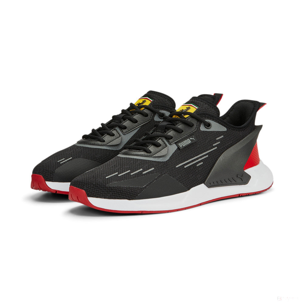 Pantofi de Ferrari IONSpeed 2 PUMA Negru-PUMA Alb-Rosso Corsa - FansBRANDS®