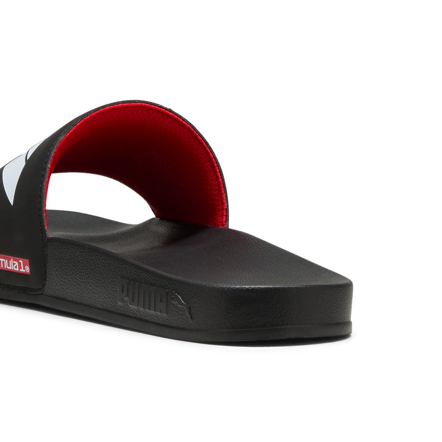 Papuci cu logo F1, Puma, Leadcat 2.0, negri 🔥