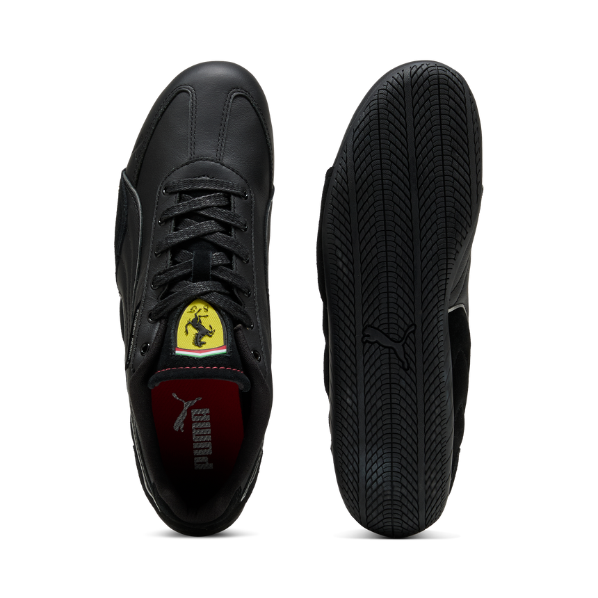 Pantofi Ferrari, Puma, Speedcat, negru-roșu 🔥
