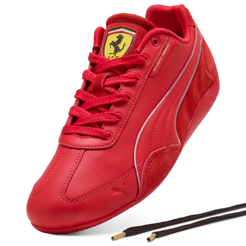 Pantofi Ferrari, Puma, Speedcat, roșu-negru 🔥