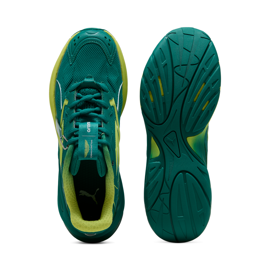 Pantofi Aston Martin, Puma, Inverse Hero, verzi 🔥