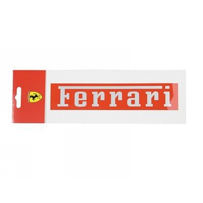 Autocolant, Ferrari, Unisex, Rosu, 19x4 cm, 2012 - FansBRANDS®