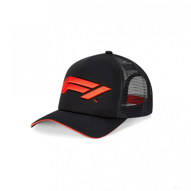 Sapca de Baseball, Formula 1 Logo Trucker, Barbat, Negru, 2020 - FansBRANDS®