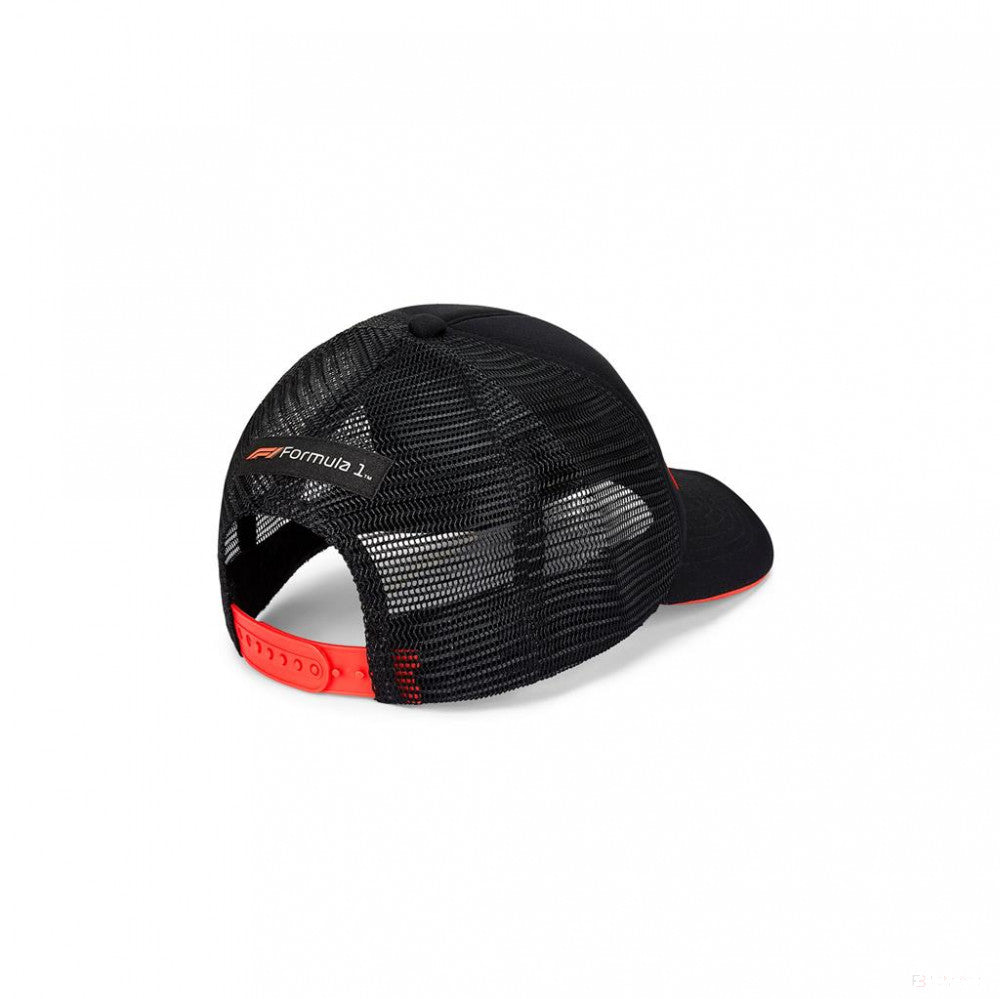 Sapca de Baseball, Formula 1 Logo Trucker, Barbat, Negru, 2020 - FansBRANDS®