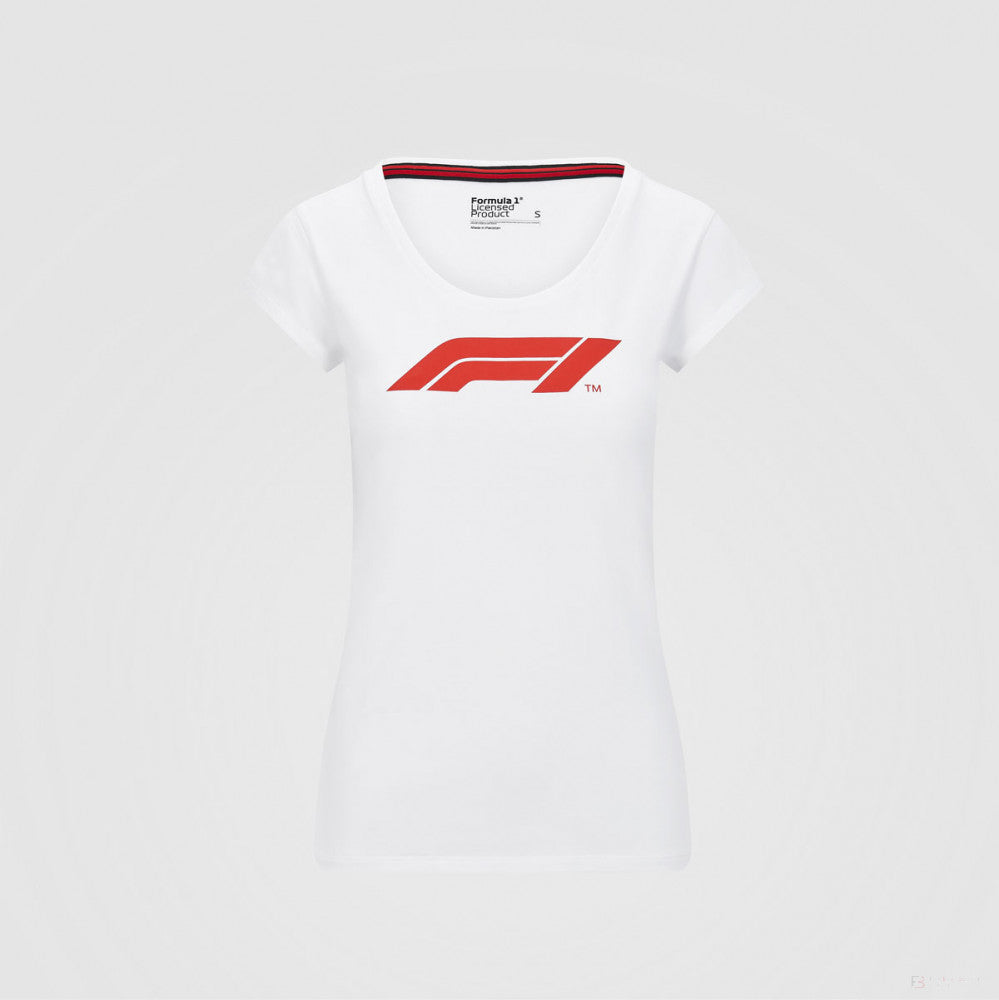 Tricou de Dama, Formula 1 Logo, Alb, 2020