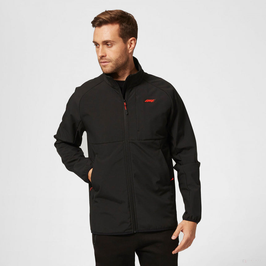 Geaca de Softshell, Formula 1, Barbat,Negru, 2020 - FansBRANDS®