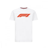 Tricou de Barbat, Formula 1 Logo, Alb, 2020