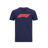 Tricou de Barbat, Formula 1 Logo, Albastru, 2020 - FansBRANDS®