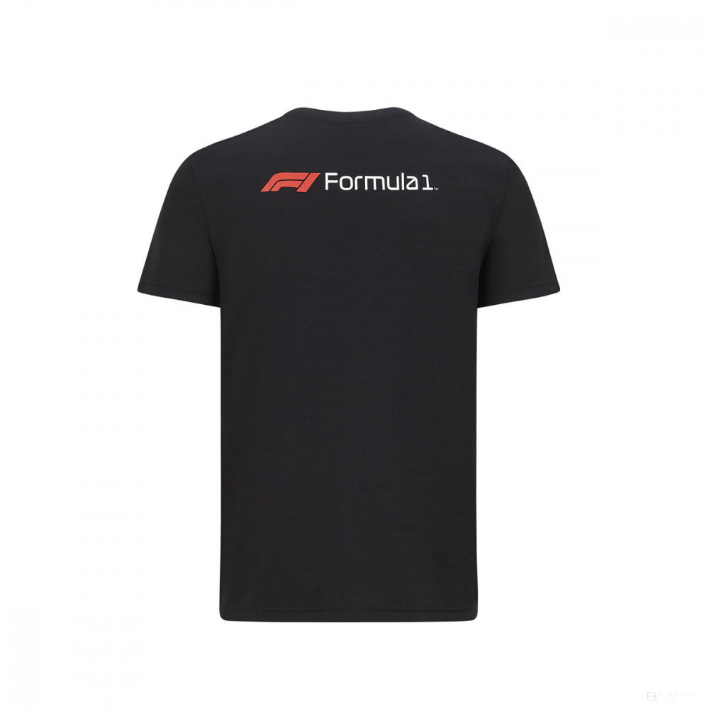 Tricou de Barbat, Formula 1, Negru, 2020