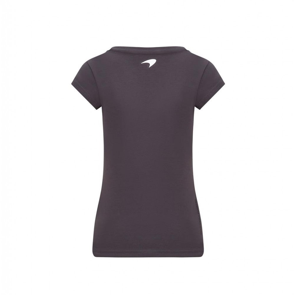 Tricou femei McLaren, logo, gri, 2020
