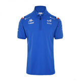 Tricou de Barbat cu Guler, Alpine Team, Albastru, 2022
