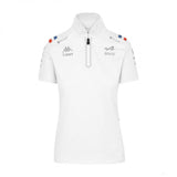 Tricou de Dama cu Guler, Alpine Team, Alb, 2022 - FansBRANDS®