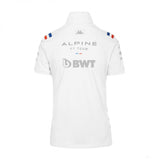 Tricou de Dama cu Guler, Alpine Team, Alb, 2022 - FansBRANDS®