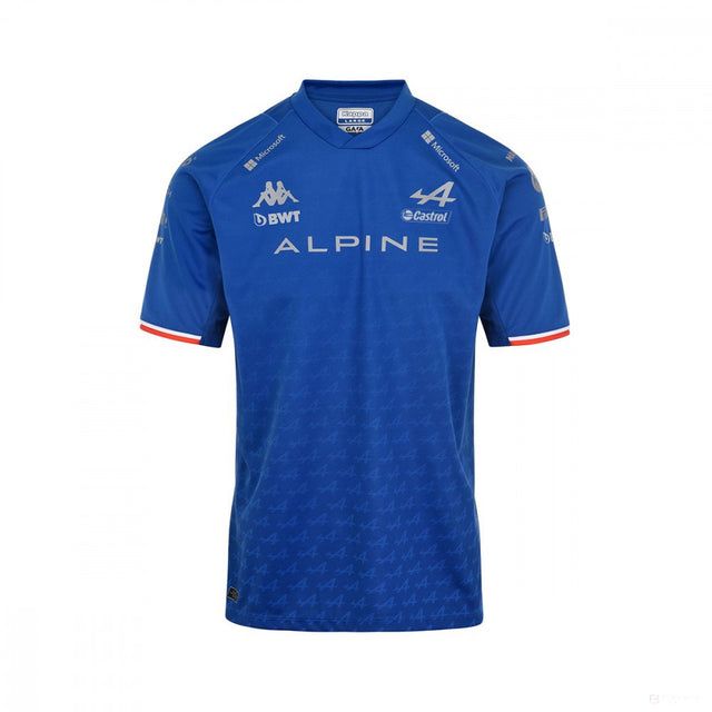 Tricou de Barbat, Alpine Fernando Alonso 14 Team, Albastru, 2022 - FansBRANDS®