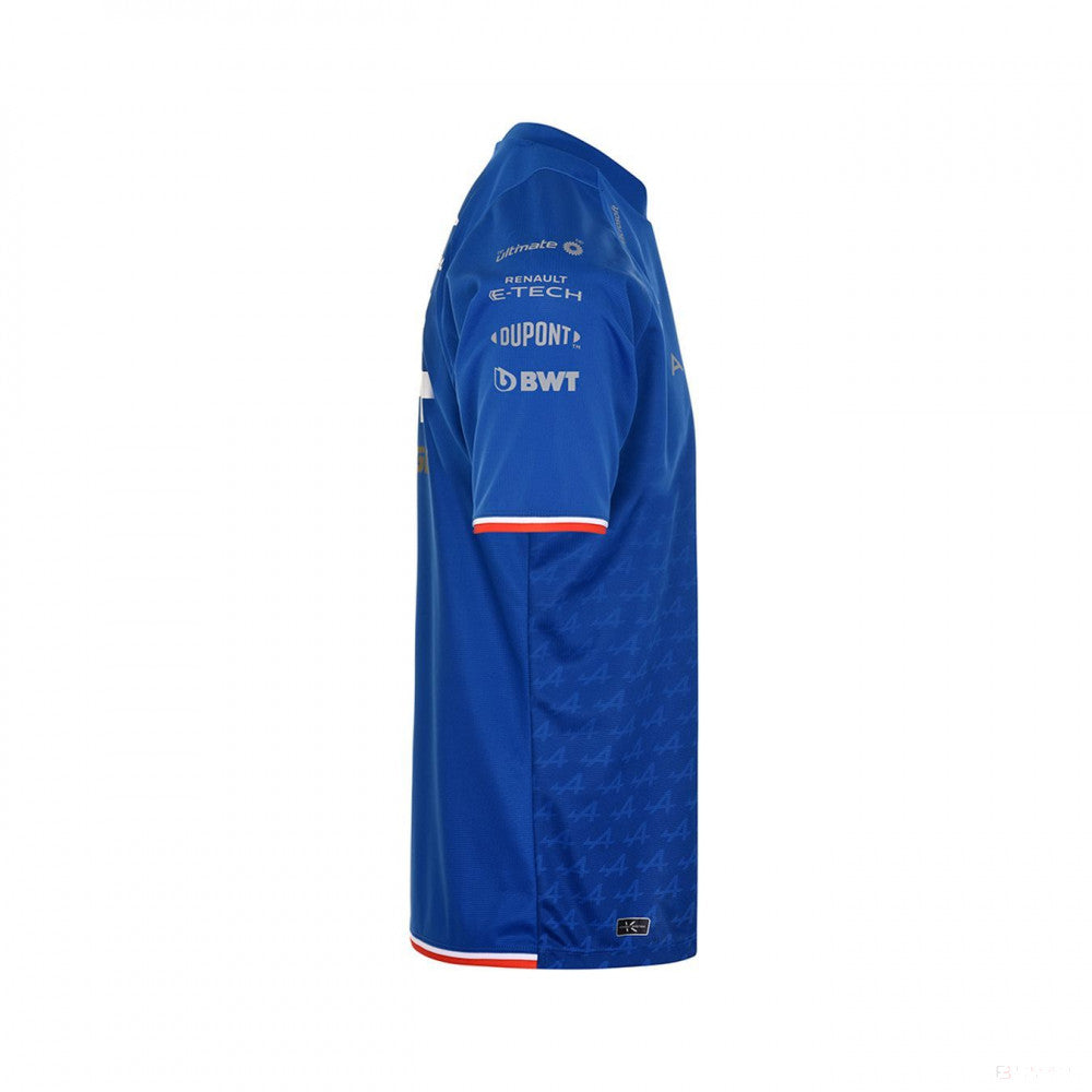 Tricou de Barbat, Alpine Fernando Alonso 14 Team, Albastru, 2022 - FansBRANDS®