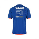 Tricou de Barbat, Alpine Esteban Ocon 31 Team, Albastru, 2022 - FansBRANDS®