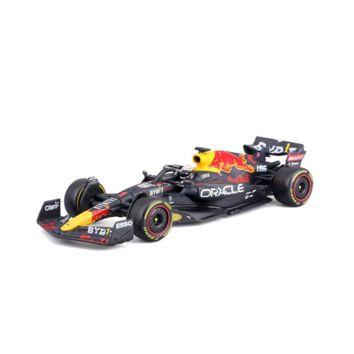 Red Bull Racing F1 Modellauto, mit Helm, RB18, bburago, 1:43, Max Verstappen