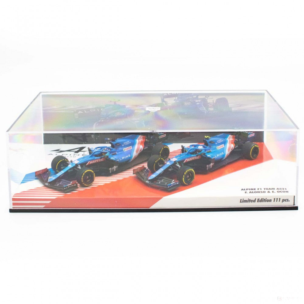 Alpine F1 Team 2021 A521 Alonso / Ocon double set Limited Edition 1:43 - FansBRANDS®