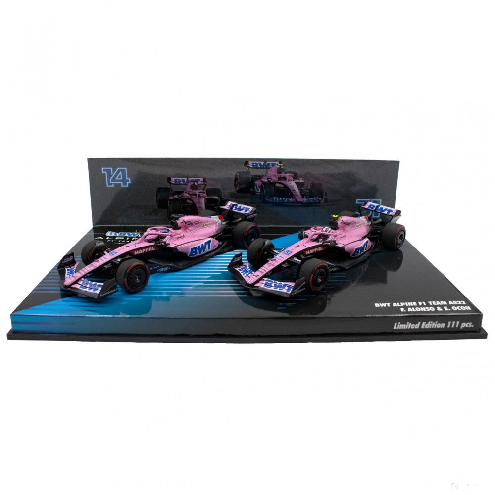 Alpine F1 Team 2022 A522 Alonso / Ocon double set Limited Edition 1:43 - FansBRANDS®