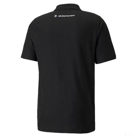 Tricou de Barbat cu Guler, Puma BMW MMS Logo, Negru, 2021 - FansBRANDS®