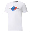Tricou de Barbat, Puma BMW Motorsport Logo, Alb, 2021 - FansBRANDS®