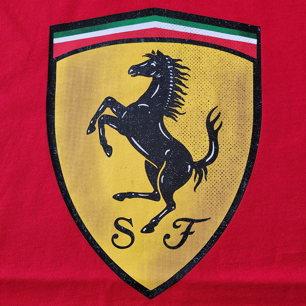 Tricou de Barbat, Puma Ferrari Race Big Shield, Negru, 2021