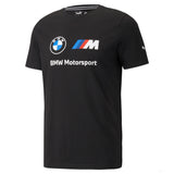 Tricou de Barbat, Puma BMW MMS ESS Logo, Negru, 2021