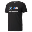 Tricou de Barbat, Puma BMW MMS ESS Logo, Negru, 2021 - FansBRANDS®