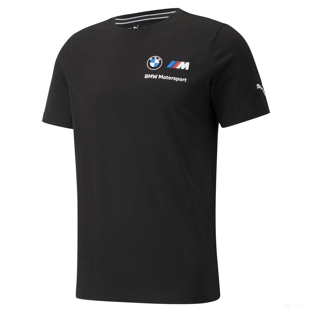 Tricou de Barbat, Puma BMW MMS ESS Small Logo, Negru, 2021 - FansBRANDS®