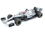 Mașină RC Mercedes, Maisto Tech RC, Lewis Hamilton, scară 1:24, nr. 44, W10 EQ Power +