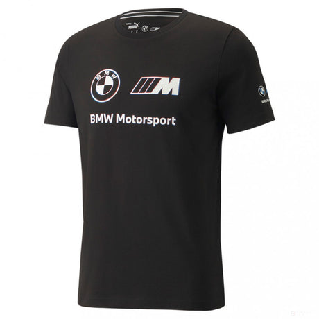 Tricou de Barbat, Puma BMW MMS Logo, 2022, Negru - FansBRANDS®
