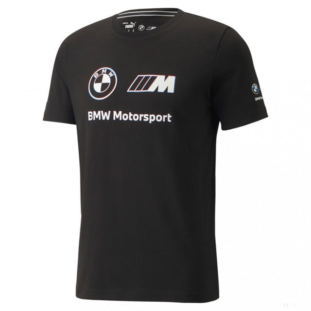 Tricou de Barbat, Puma BMW MMS Logo, 2022, Negru - FansBRANDS®