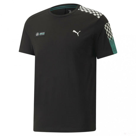 Tricou de Barbat, Puma Mercedes, 2022, Negru - FansBRANDS®