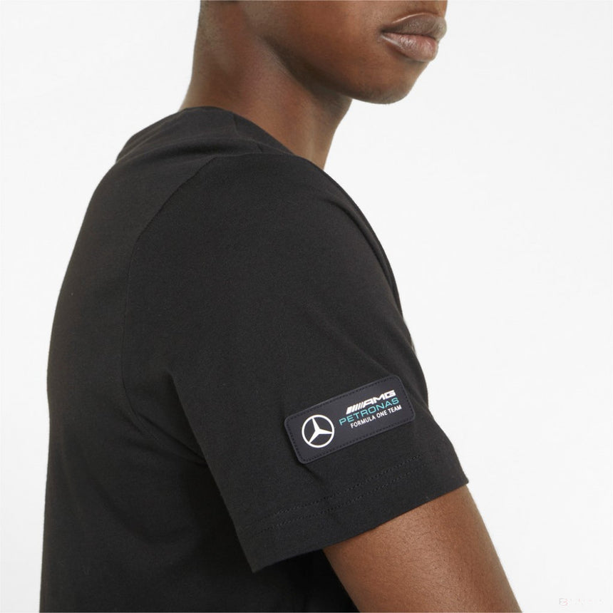 Tricou de Barbat, Puma Mercedes Team Logo, 2022, Negru - FansBRANDS®