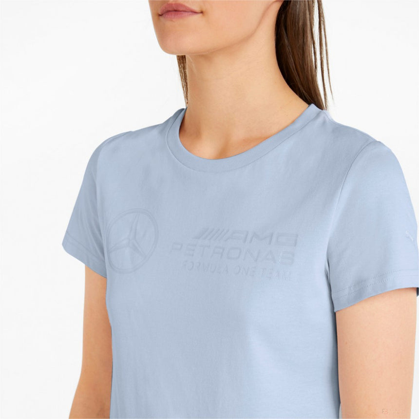 Tricou de Dama, Puma Mercedes Team Logo, 2022, Albastru - FansBRANDS®
