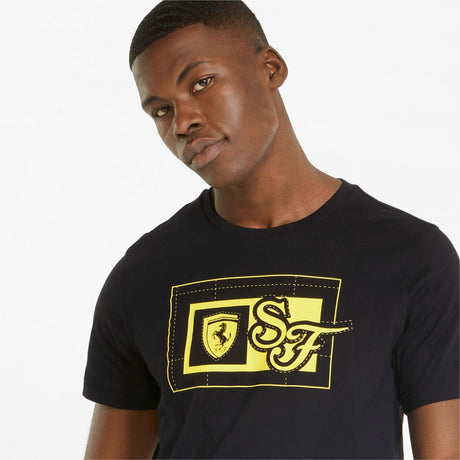 Tricou de Barbat, Puma Ferrari Race, 2022, Negru - FansBRANDS®
