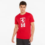 Tricou de Barbat, Puma Ferrari Race Scudetto, 2022, Rosu - FansBRANDS®