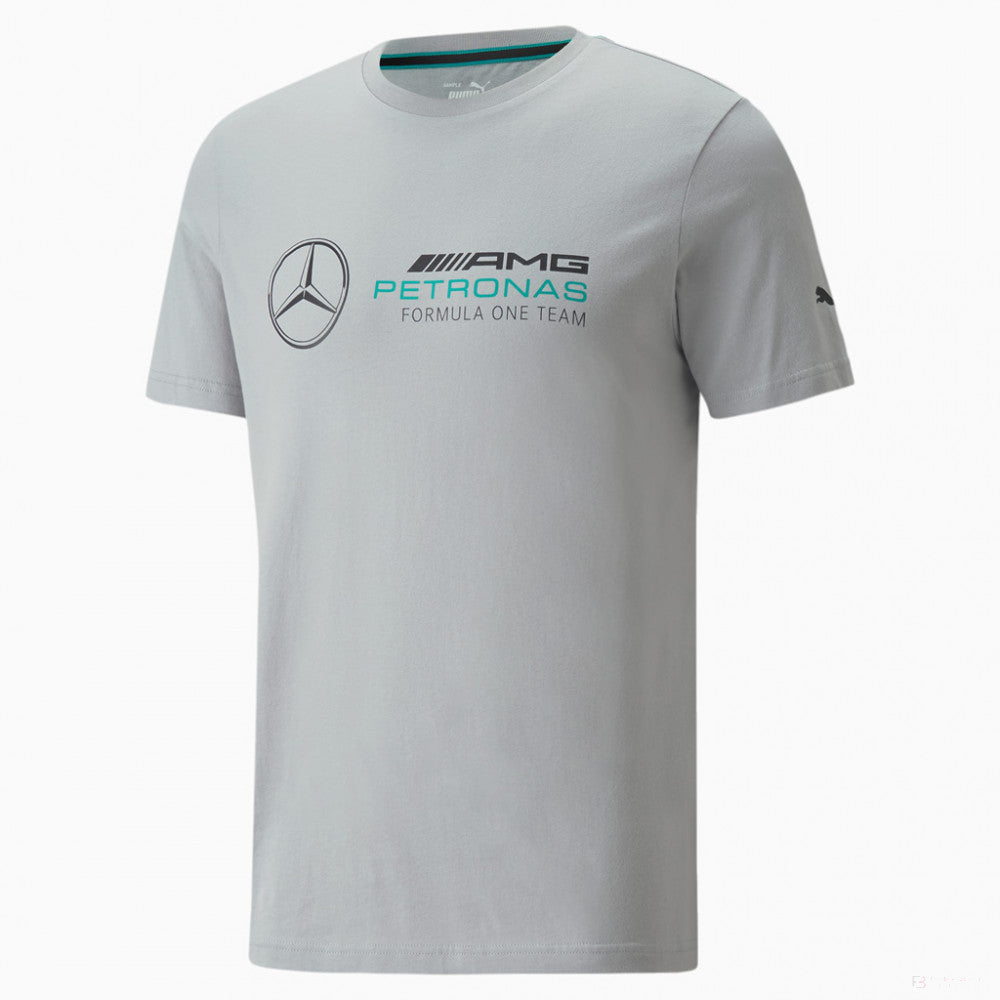 Tricou de Barbat, Puma Mercedes Team Logo, 2022, Gri
