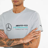 Tricou de Barbat, Puma Mercedes Team Logo, 2022, Gri - FansBRANDS®