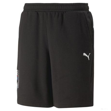 BMW MMS shorts, Puma, 8.6, fleece, black - FansBRANDS®