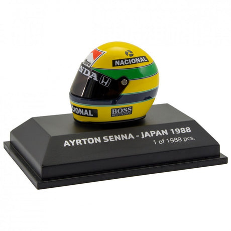 1:8, Senna World Champion Mini Casca, Galben, 1988 - FansBRANDS®