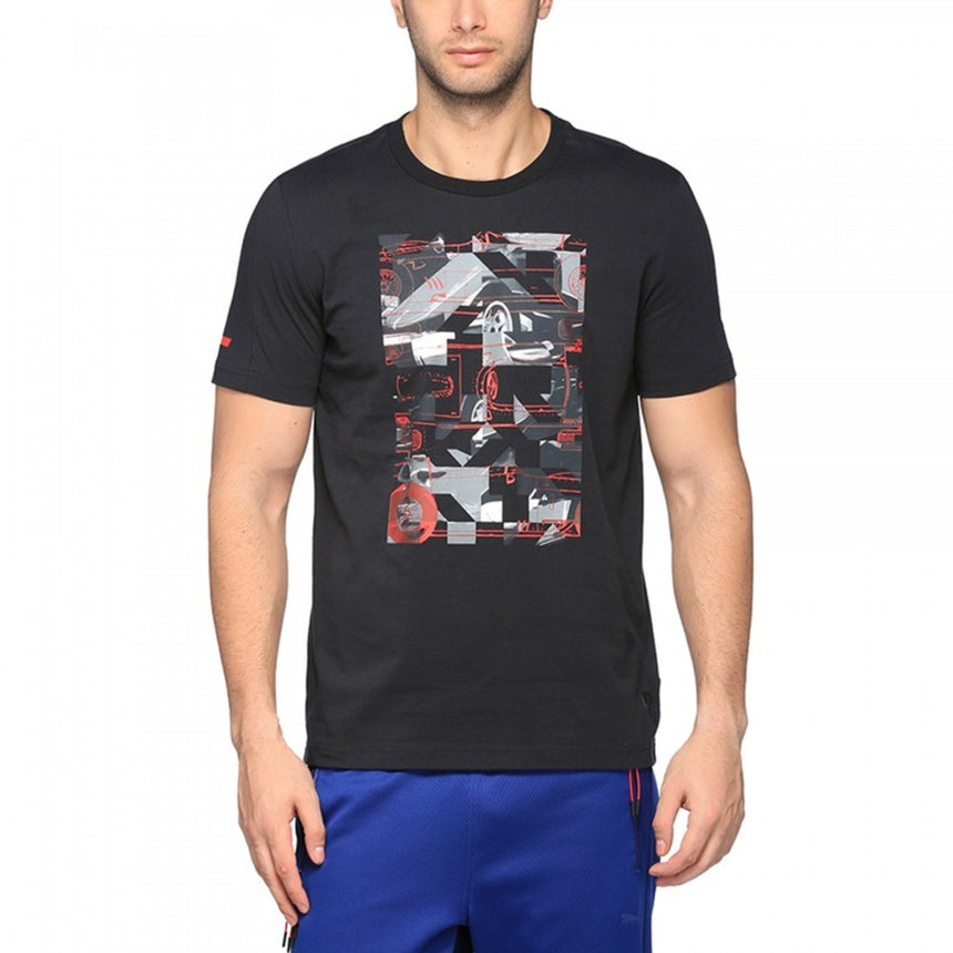 Tricou de Barbat, Puma Ferrari Graphic, Negru, 2017 - FansBRANDS®