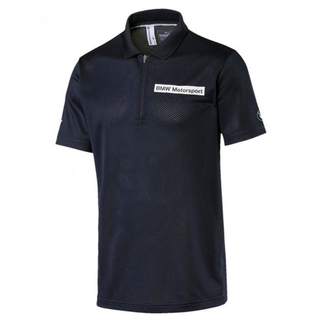 Tricou de Barbat cu Guler, Puma BMW Speed Cat, Albastru, 2018 - FansBRANDS®