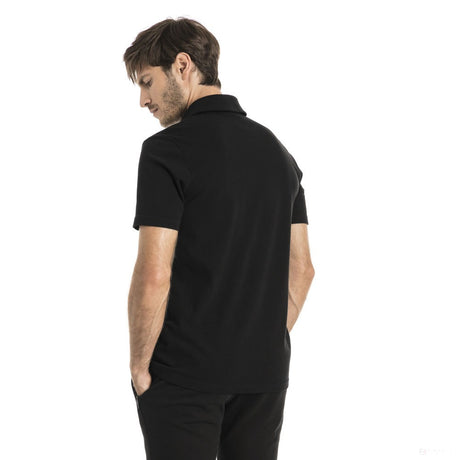 Tricou de Barbat cu Guler, Puma Ferrari Fan Lifestyle, Negru, 2018 - FansBRANDS®