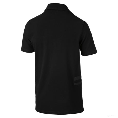 Tricou de Barbat cu Guler, Puma Ferrari Fan Lifestyle, Negru, 2018 - FansBRANDS®