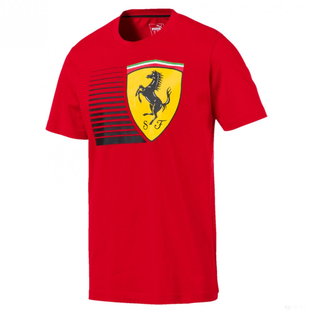Tricou de Barbat, Puma Ferrari Big Shield, Rosu, 2018