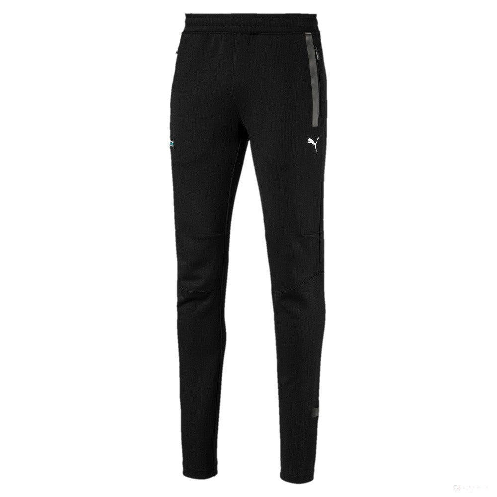 Pantaloni Mercedes, logo echipă Puma, negru, 2019