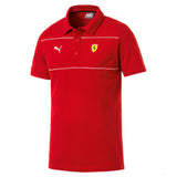 Tricou de Barbat cu Guler, Puma Ferrari Lifestyle, Rosu, 2019 - FansBRANDS®